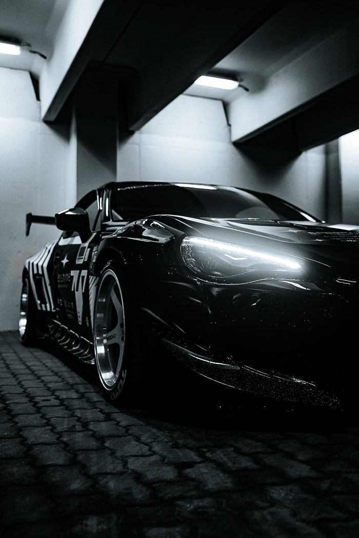 BLACK preset look