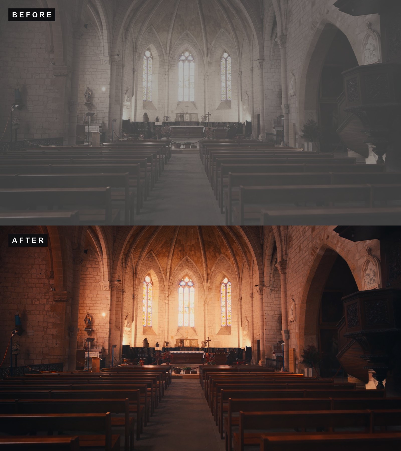CINEMA Dreamy before and after