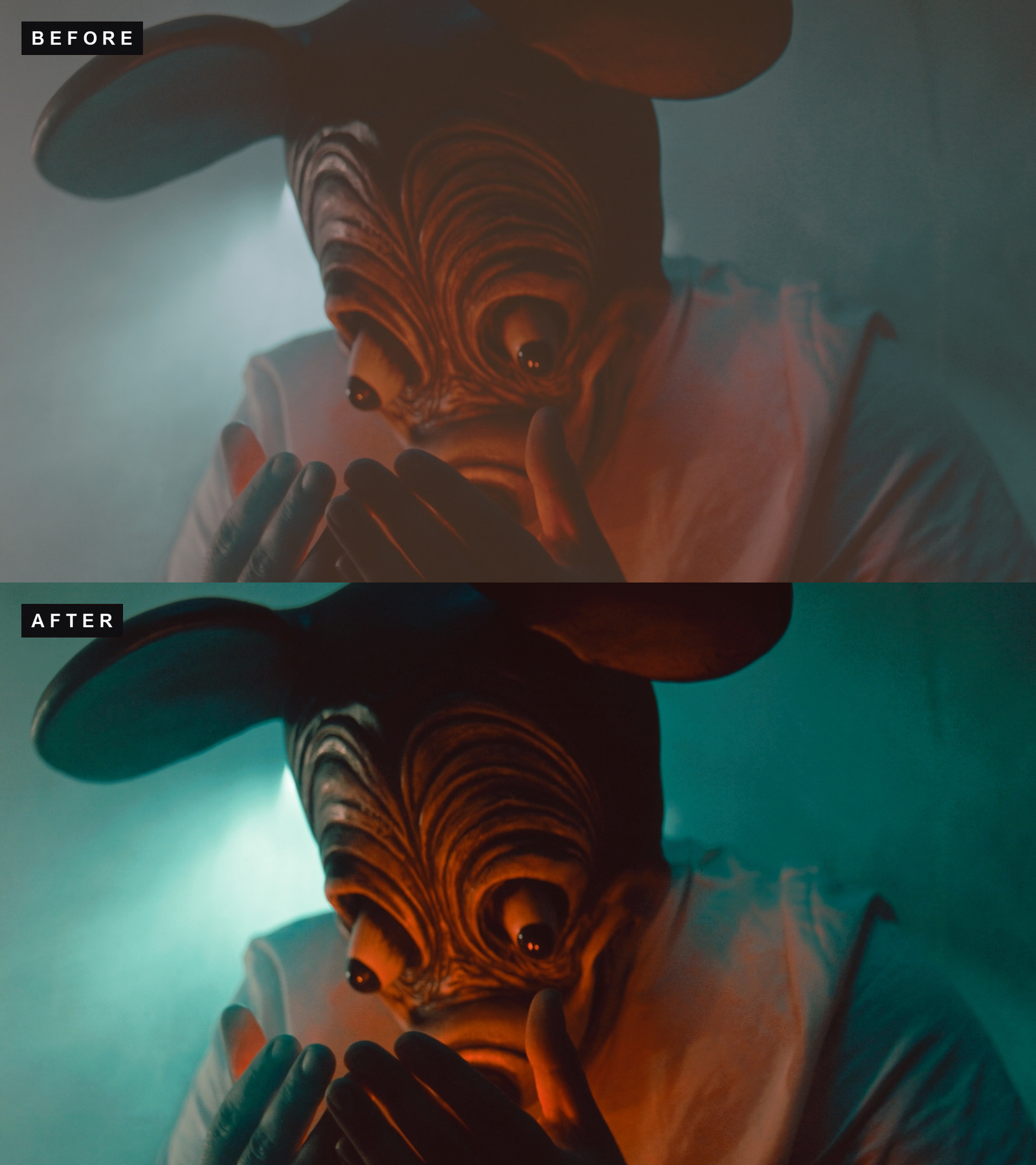 DARK DREAMS DD9 before and after