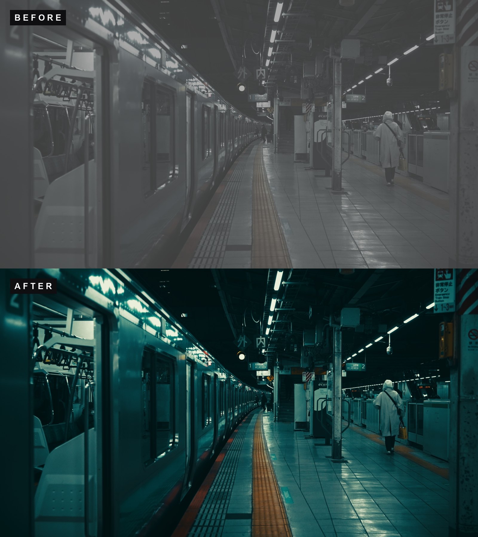Pacific before and after