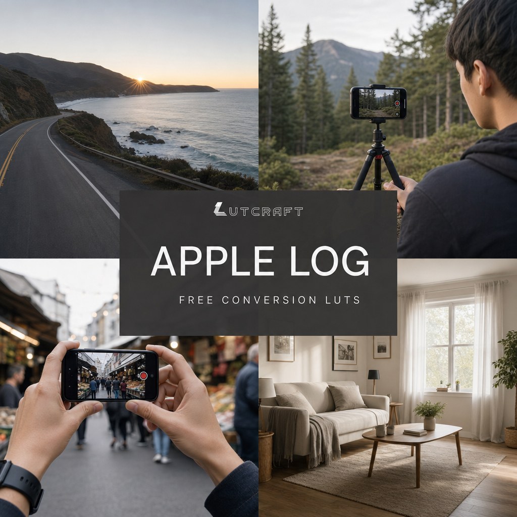 APPLE LOG - Free Conversion LUTs